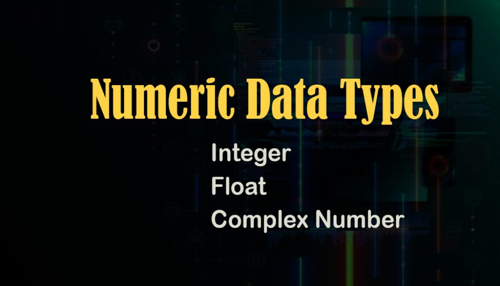 numeric data types
