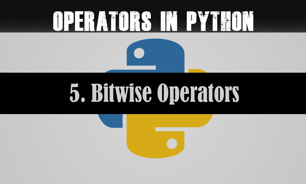 Bitwise operators