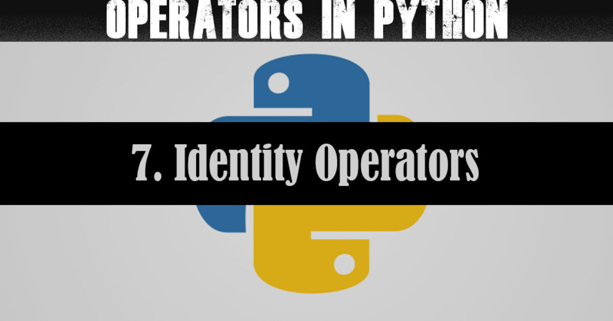 identity operators