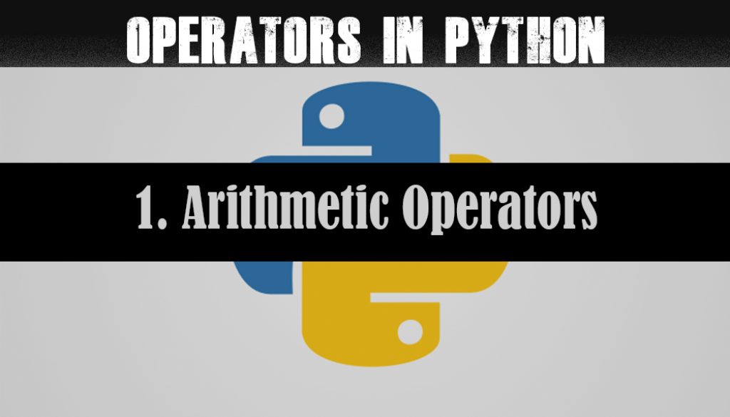 arithmetic operators